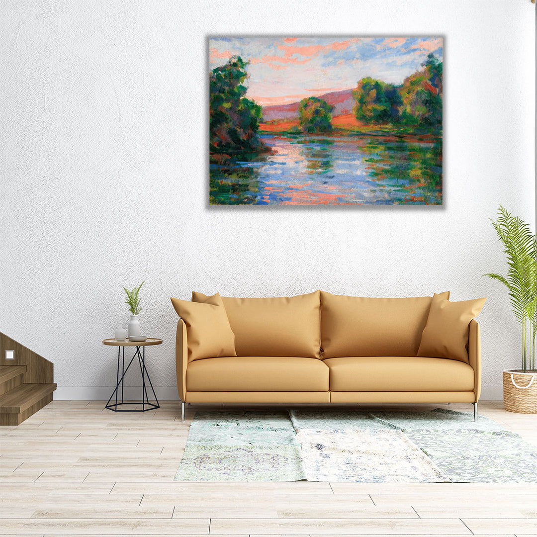 Bord De L’eau - Canvas Print Wall Art