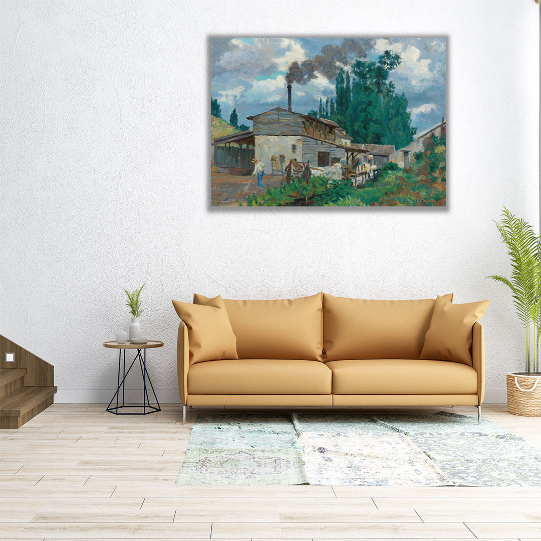 Les Bords De La Bièvre - Canvas Print Wall Art