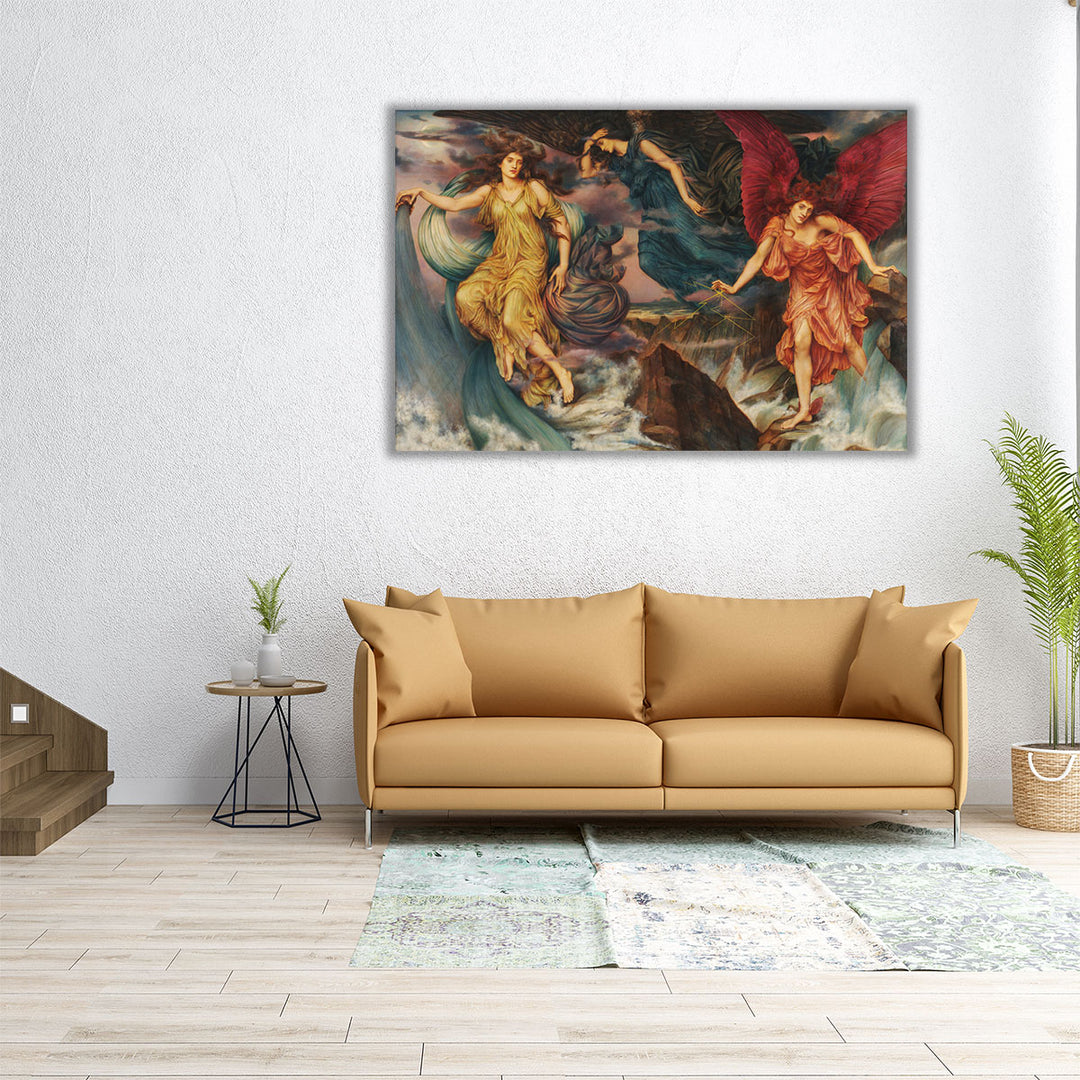 The Storm Spirits - Canvas Print Wall Art