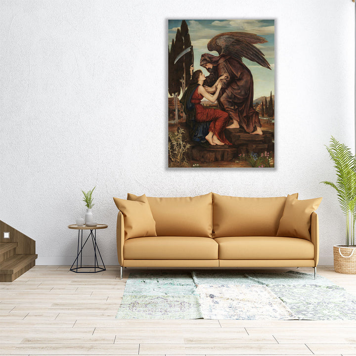 Angel of Death, 1881 - Canvas Print Wall Art