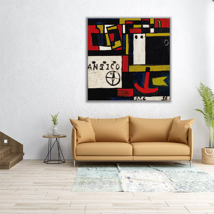 Transatlántico Constructivo, 1936 - Canvas Print Wall Art