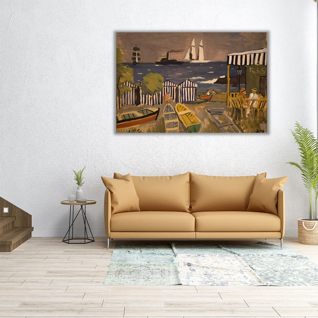 Paisaje de Playa, 1924 - Canvas Print Wall Art