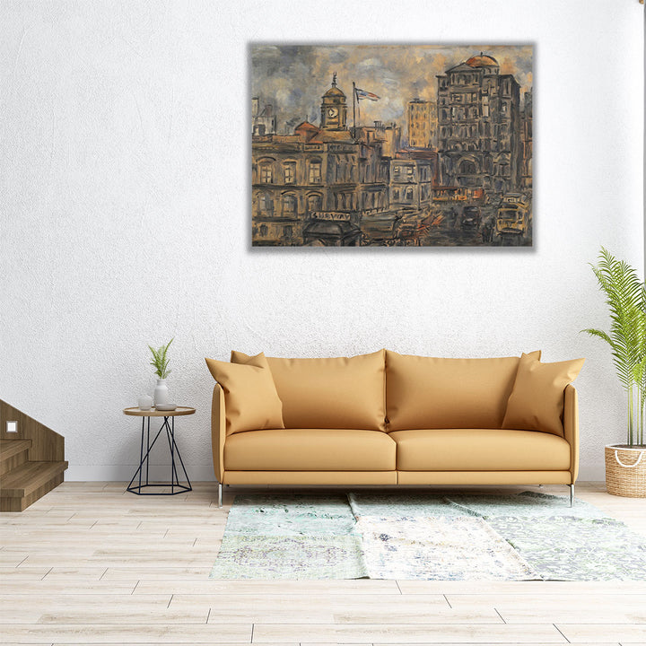 City Hall, 1942 - Canvas Print Wall Art