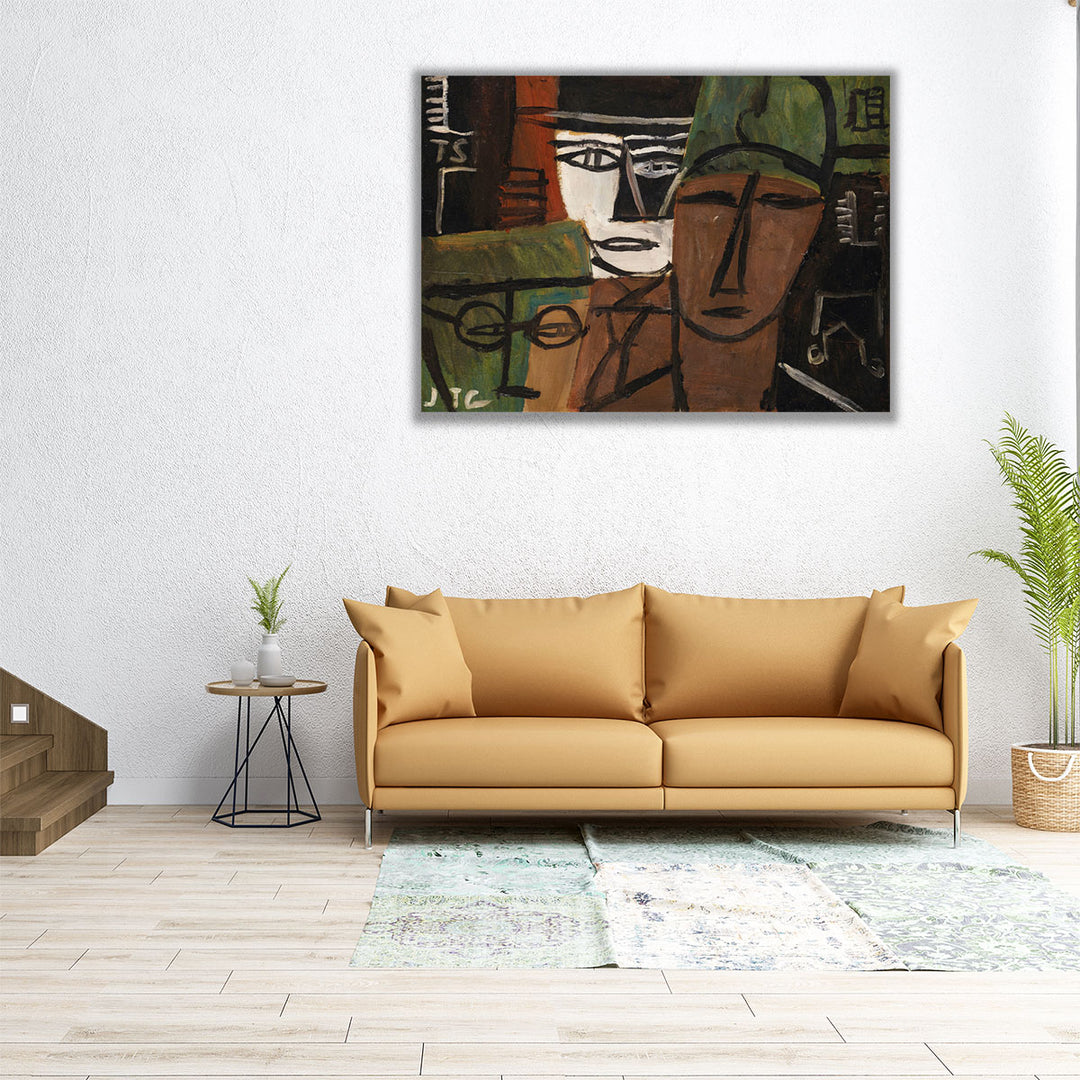 Têtes, 1928 - Canvas Print Wall Art