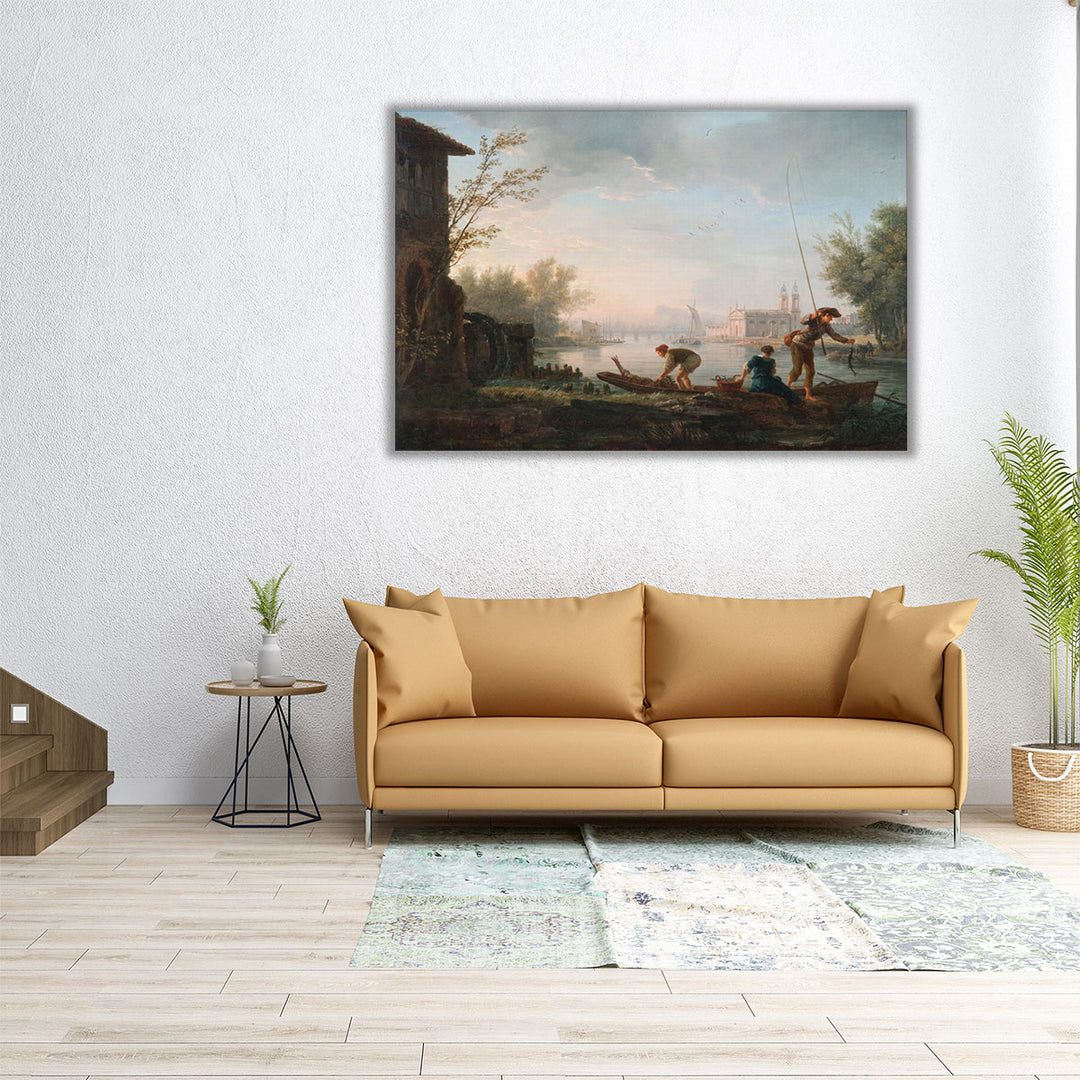 The Four Times of Day, Morning - Canvas Print Wall Art