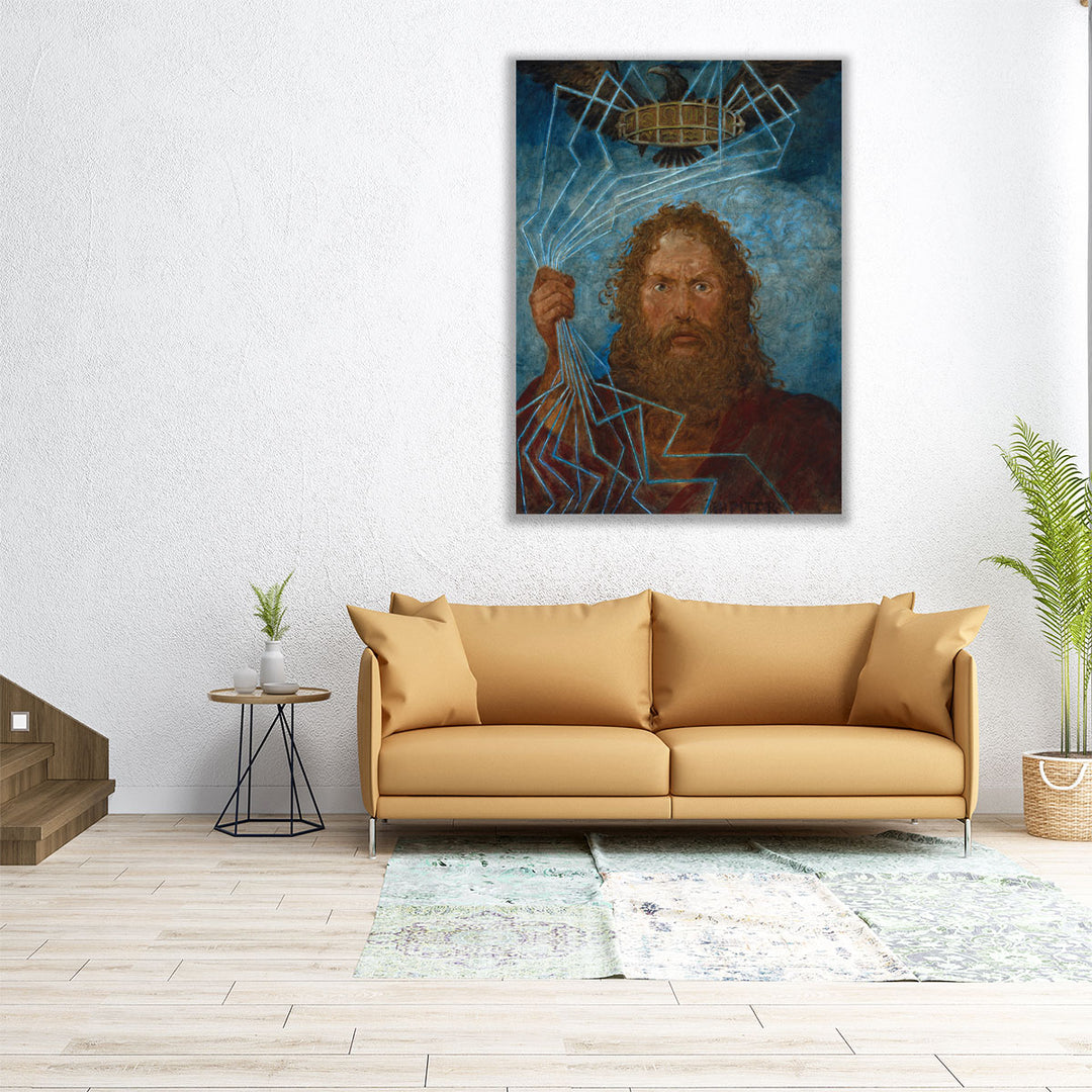 Jupiter, Donar, 1906 - Canvas Print Wall Art
