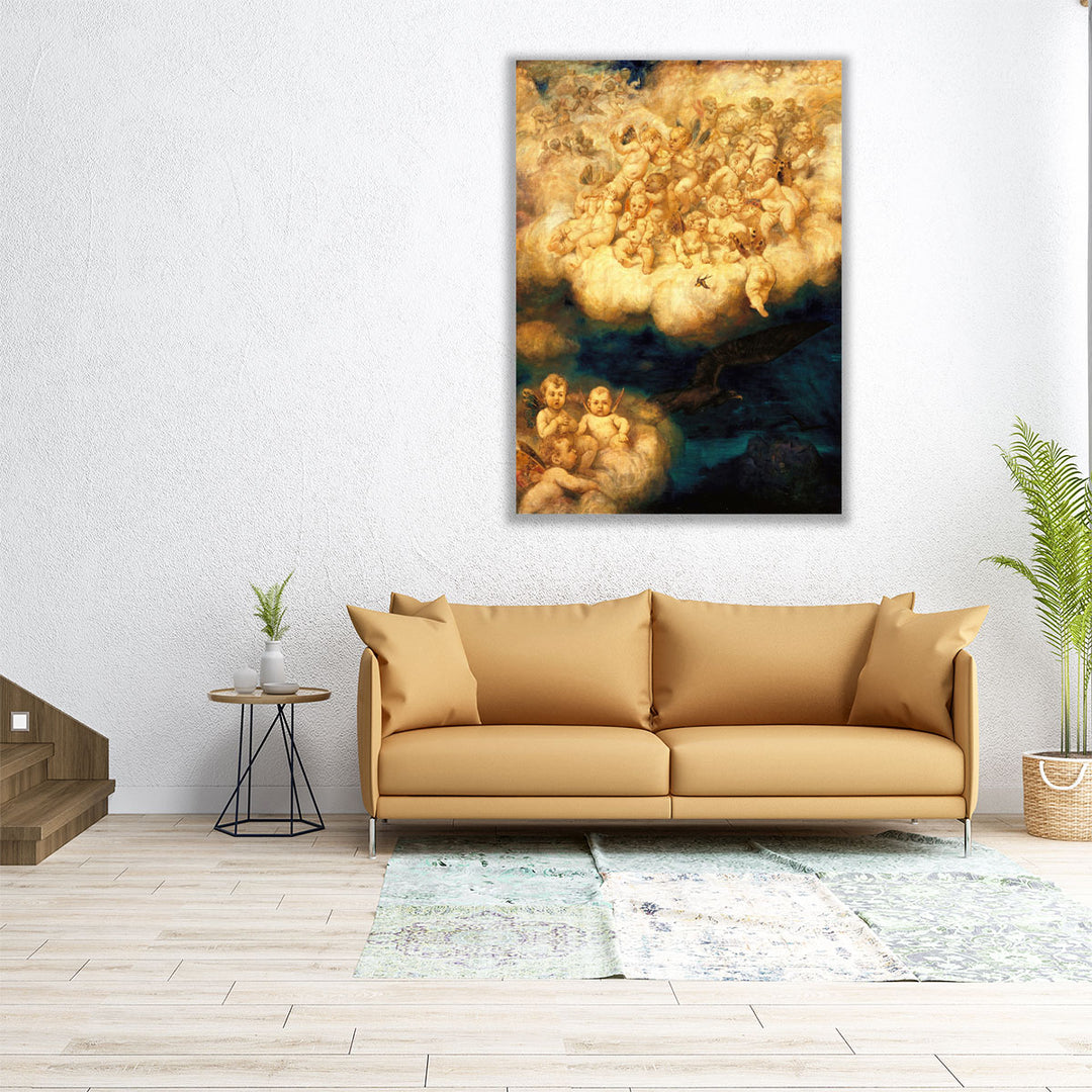 Cloud of Angels, 1878 - Canvas Print Wall Art