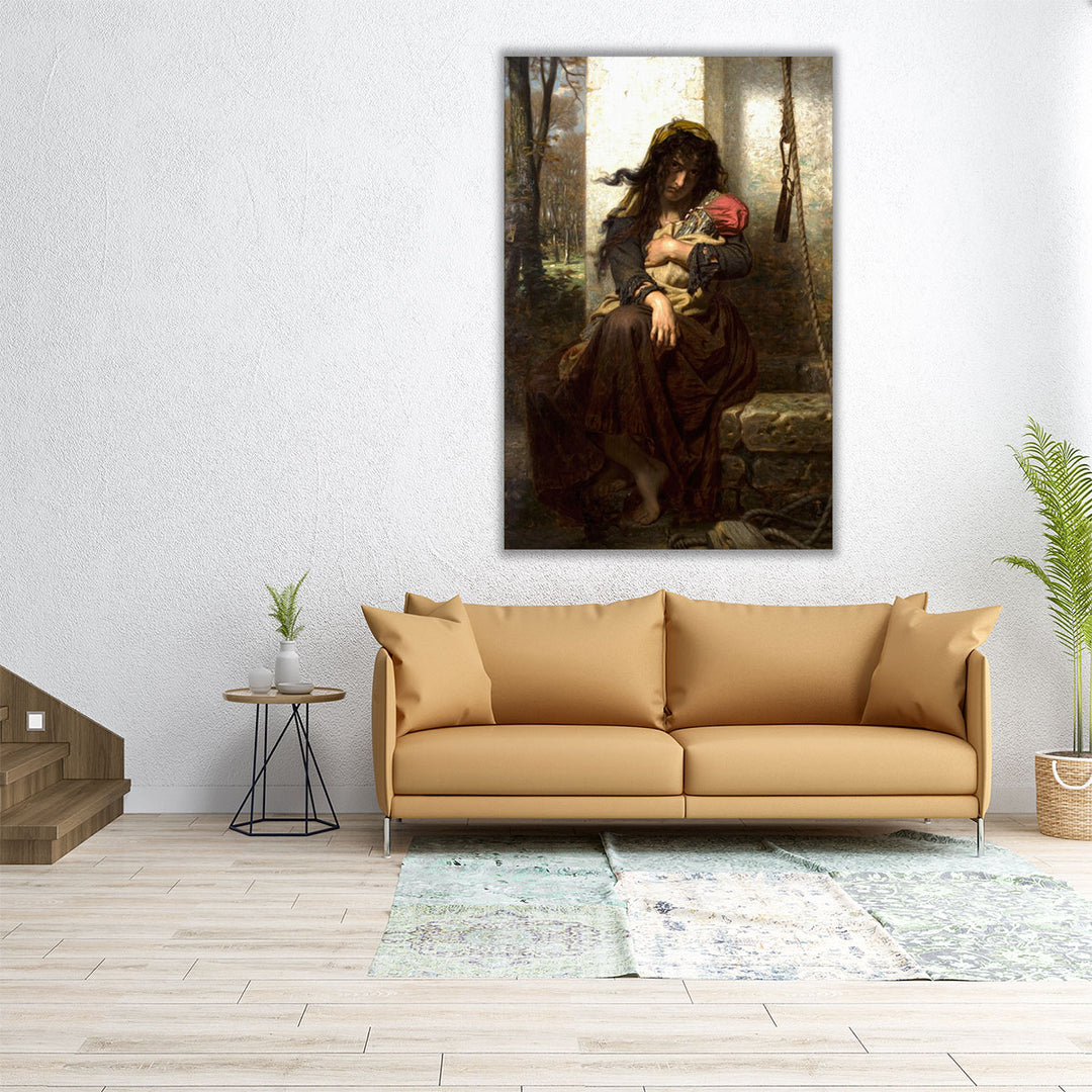 The Lunatic of Etretat - Canvas Print Wall Art