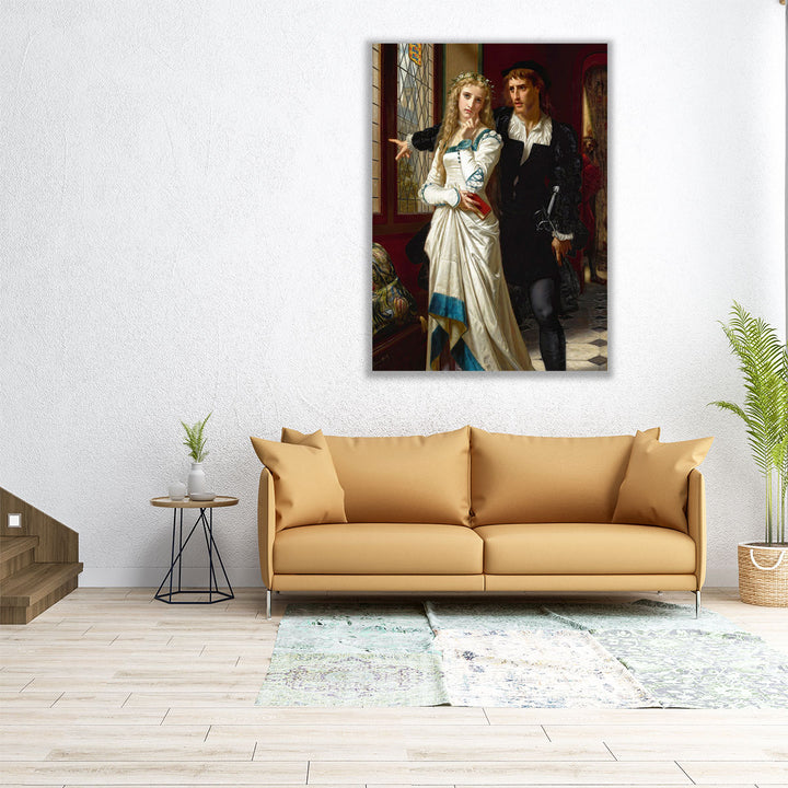 Hamlet and Ophelia, 1873 - Canvas Print Wall Art