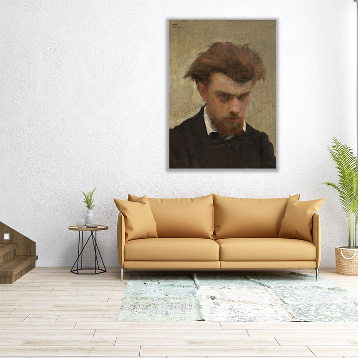 Self-Portrait Henri Fantin Latour - Canvas Print Wall Art