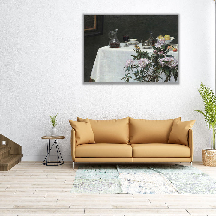 Still Life, Corner of a Table, 1873 - Canvas Print Wall Art