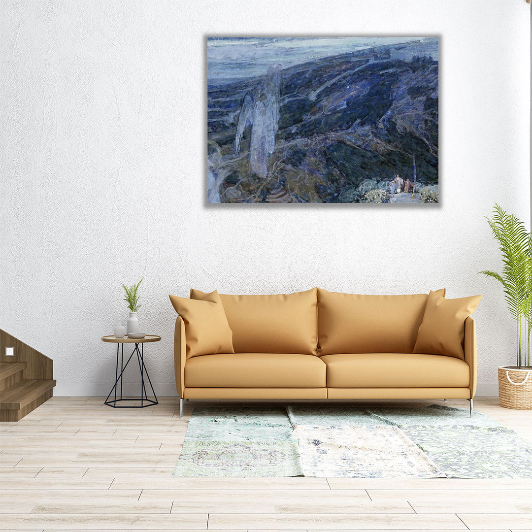 Angels Appearing Before The Shepherds  - Canvas Print Wall Art