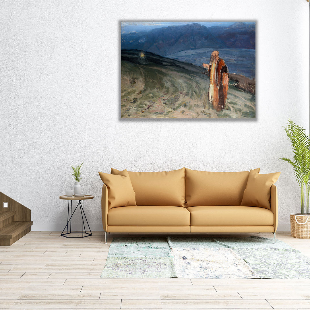 Study For Moses And The Burning Bush - Canvas Print Wall Art