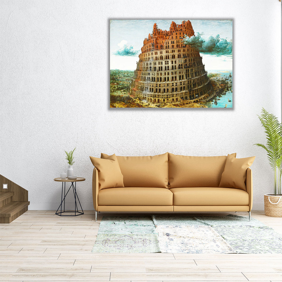 The Tower of Babel - Canvas Print Wall Art