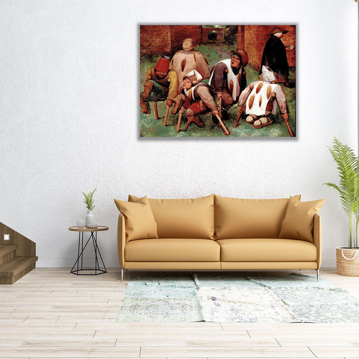 The Beggars - Canvas Print Wall Art
