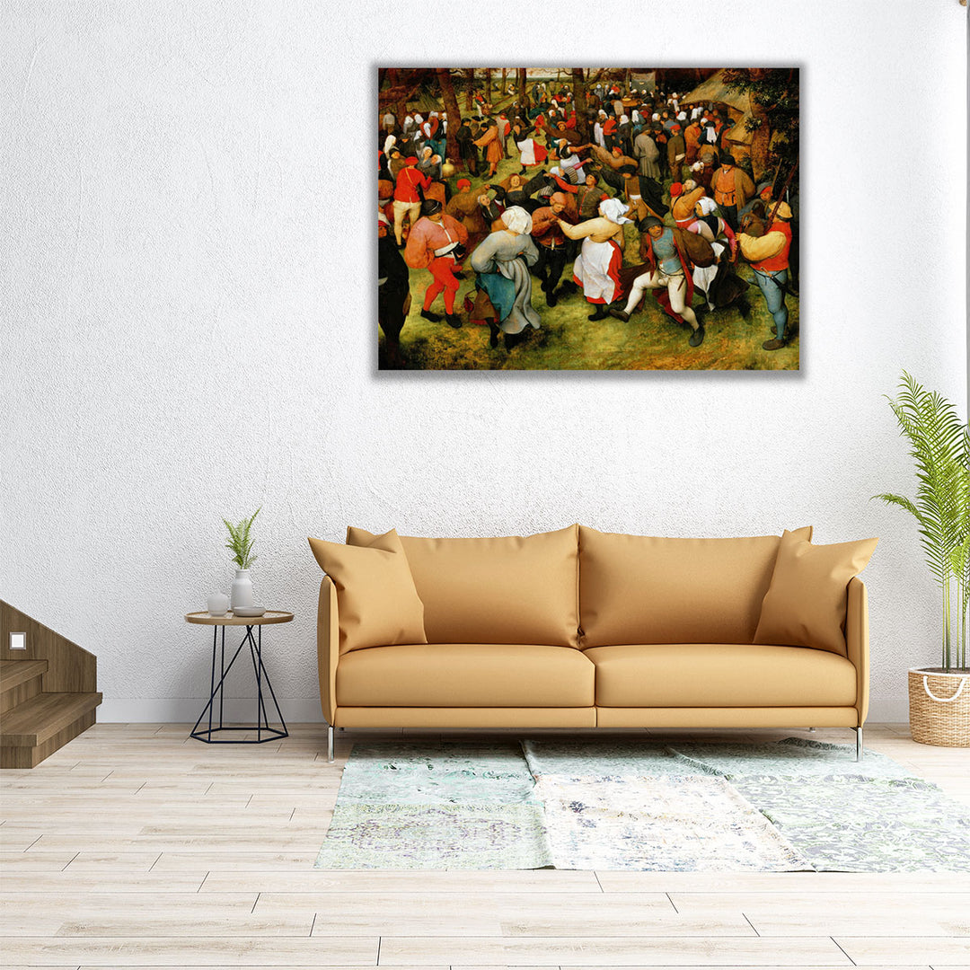 Peasant Wedding Dance - Canvas Print Wall Art