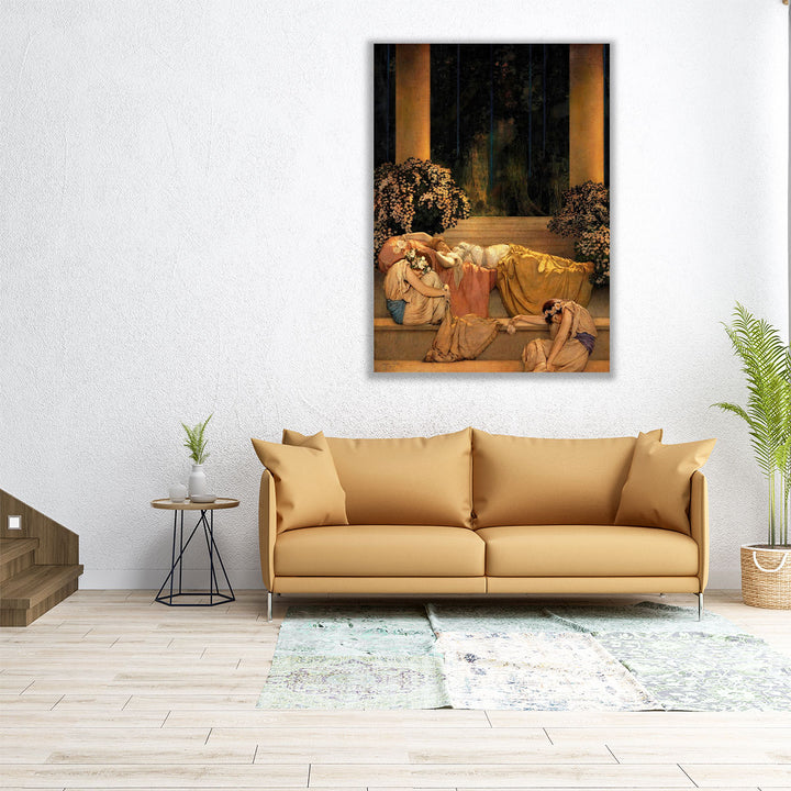 Sleeping Beauty in the Wood, 1912 - Canvas Print Wall Art