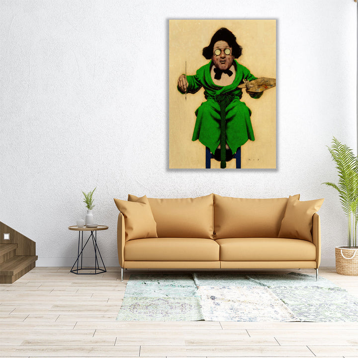 A Dark Futurist, 1923 - Canvas Print Wall Art