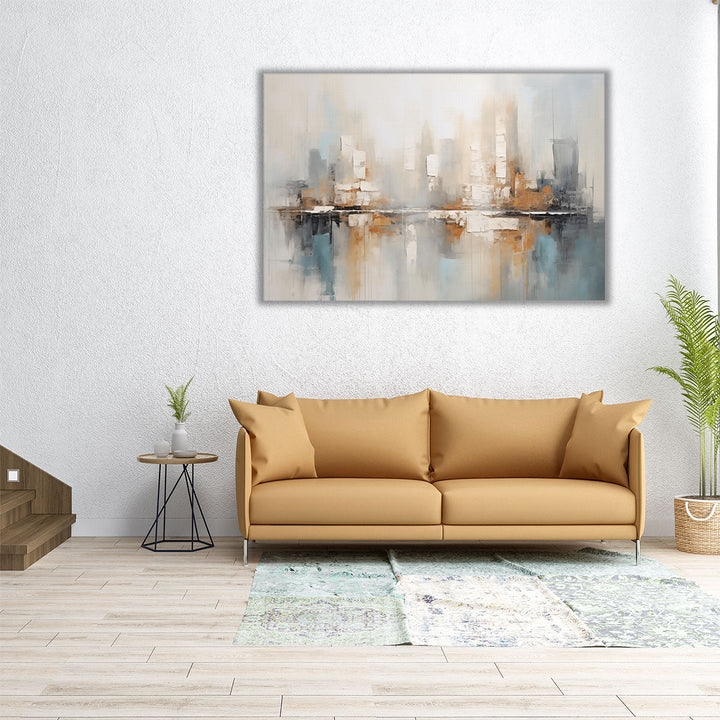 Cityscape Reverie - Canvas Print Wall Art