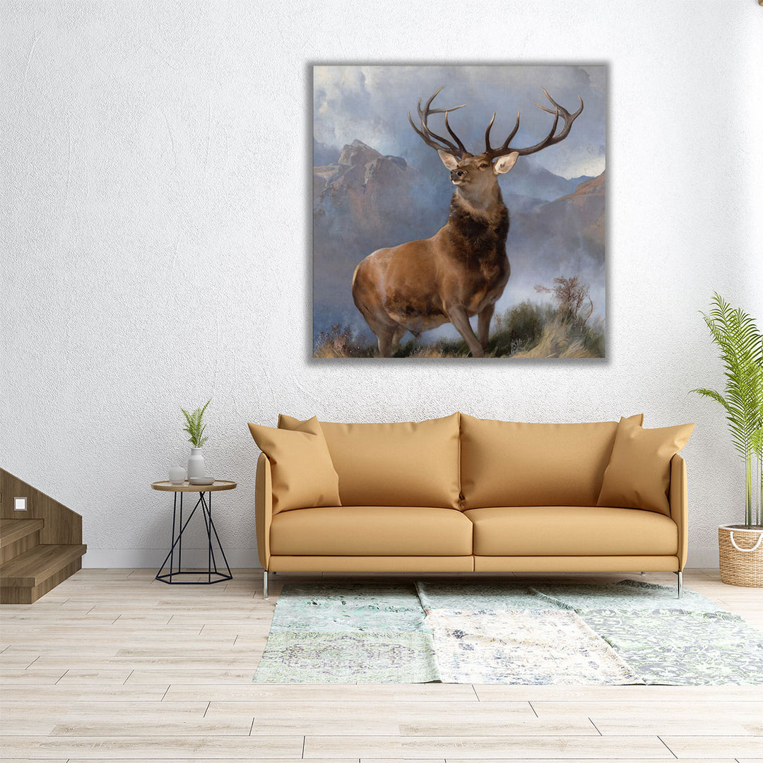 The Monarch of the Glen - Canvas Print Wall Art
