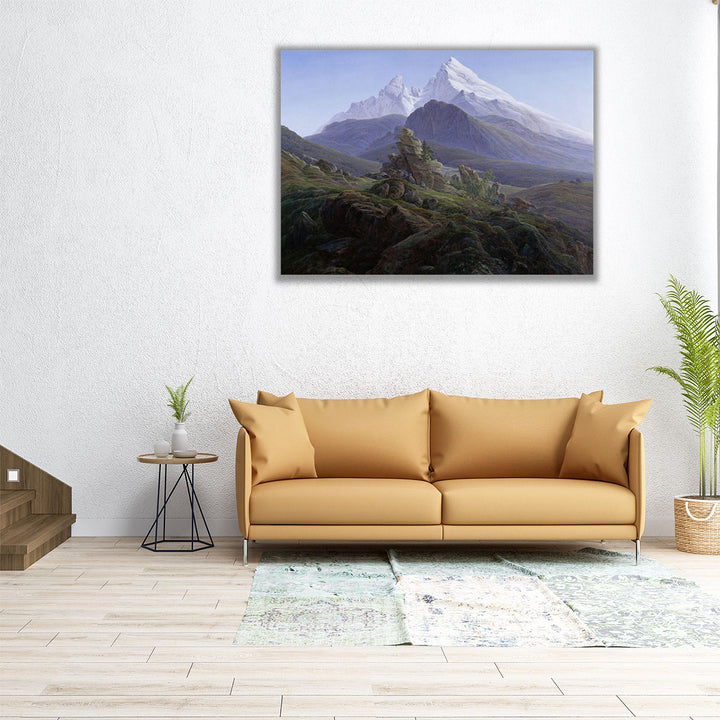 The Watzmann, 1824 - Canvas Print Wall Art