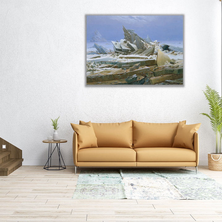 The Sea of Ice - Canvas Print Wall Art