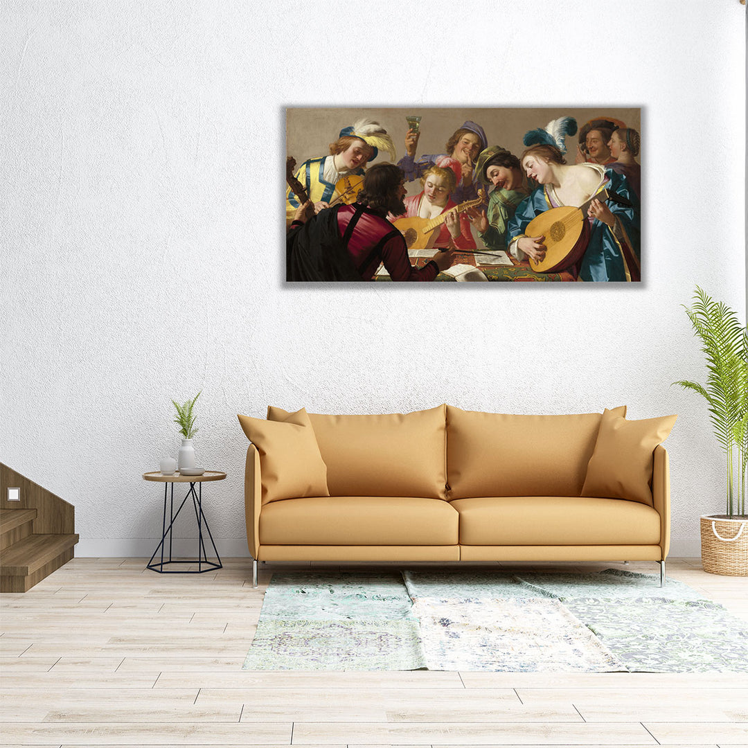 The Concert, 1623 - Canvas Print Wall Art