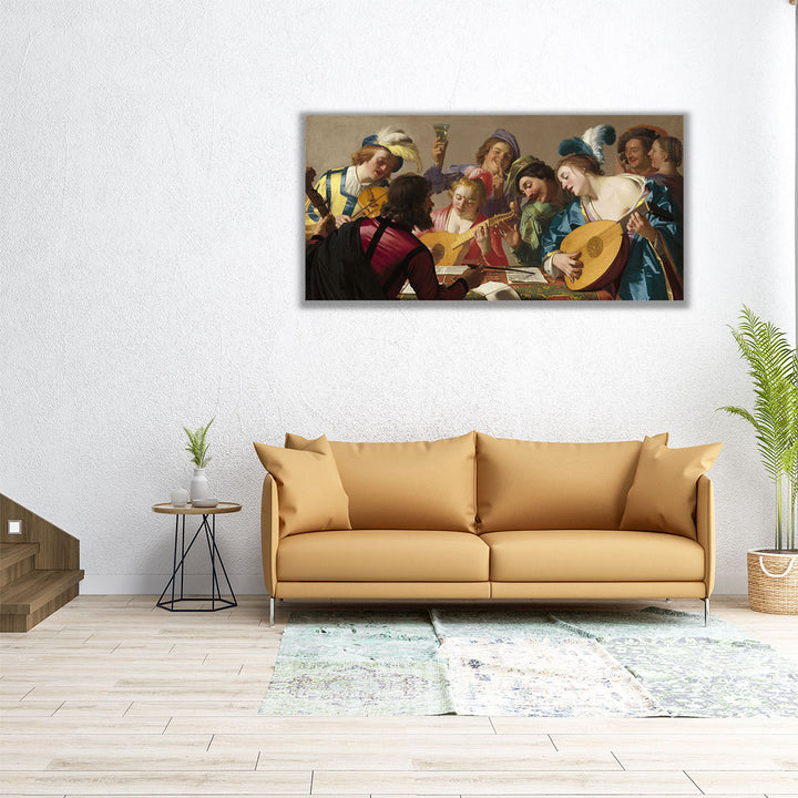 The Concert, 1623 - Canvas Print Wall Art