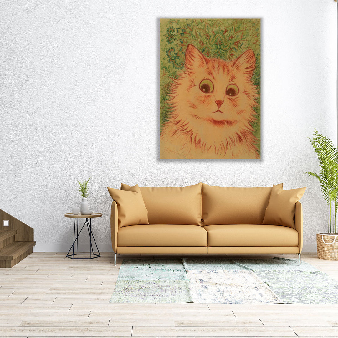 Kaleidoscope Cats II - Canvas Print Wall Art