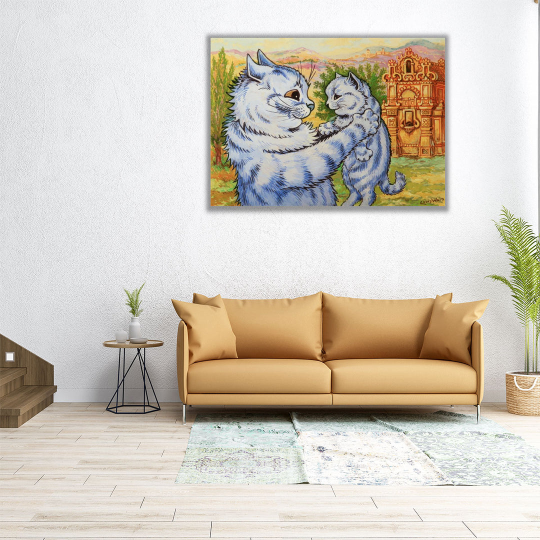 Sweetness Coyed Love into its Smile, 1935 - Canvas Print Wall Art