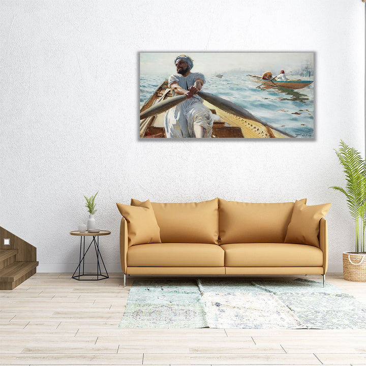 Caique Oarsman - Canvas Print Wall Art