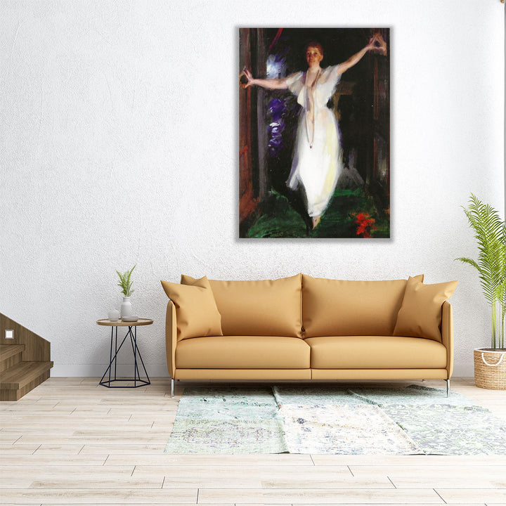 Isabella Stewart Gardner in Venice - Canvas Print Wall Art