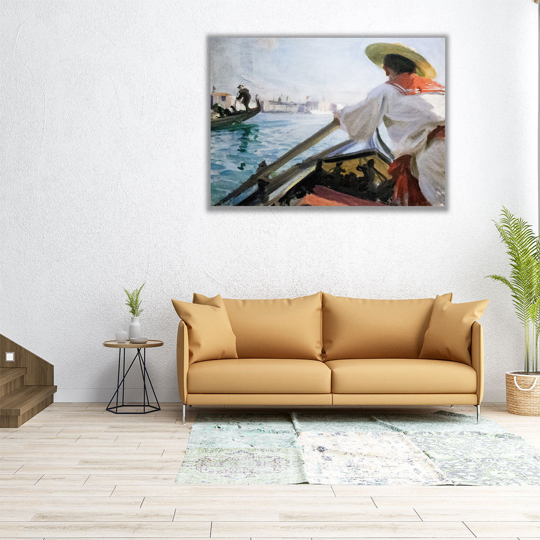 In my Gondola - Canvas Print Wall Art