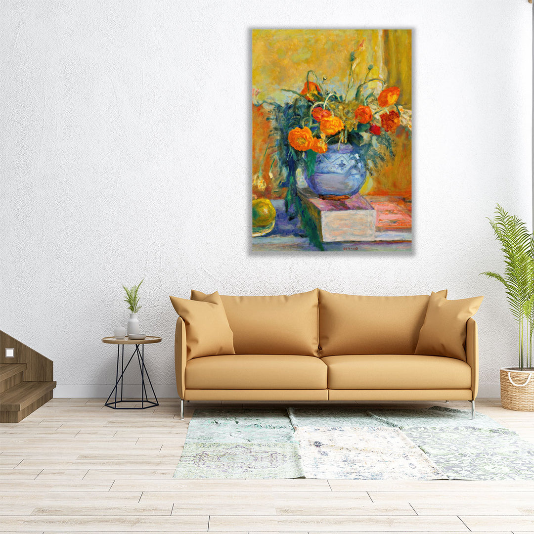 Renoncules au Vase Bleu, 1925 - Canvas Print Wall Art