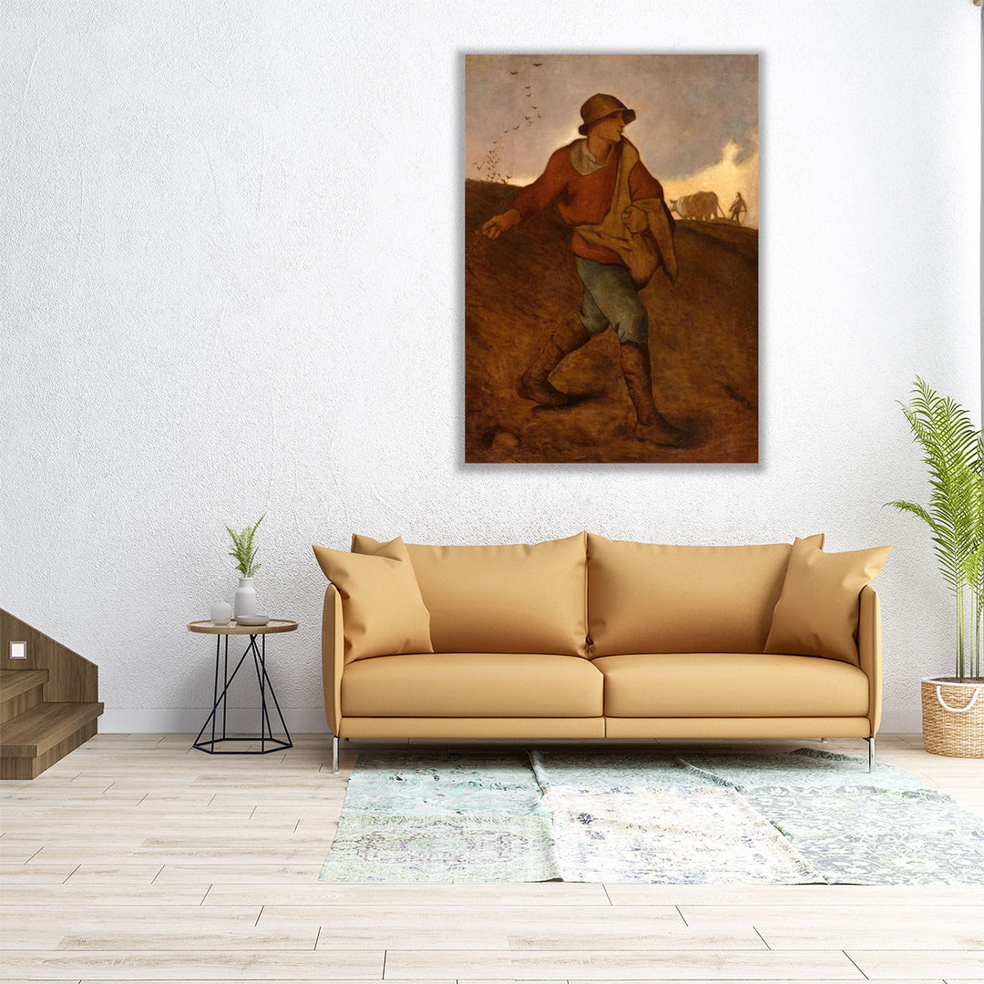 The Sower, 1850 - Canvas Print Wall Art