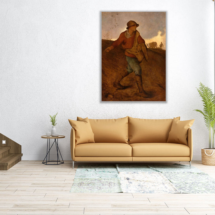 The Sower, 1850 - Canvas Print Wall Art