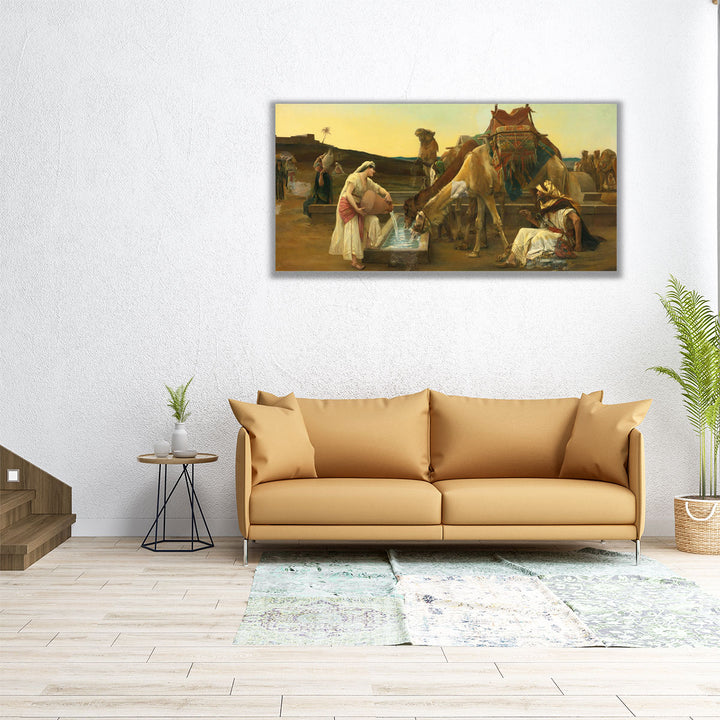 Rebecca Et Eliezer, 1883 - Canvas Print Wall Art