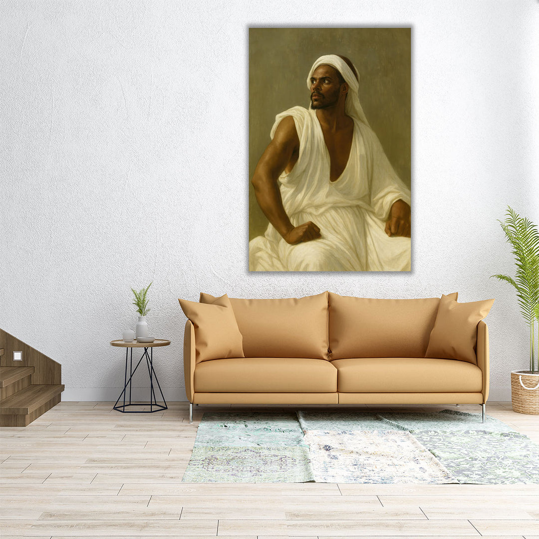 Portrait of a North African, 1870 - Canvas Print Wall Art
