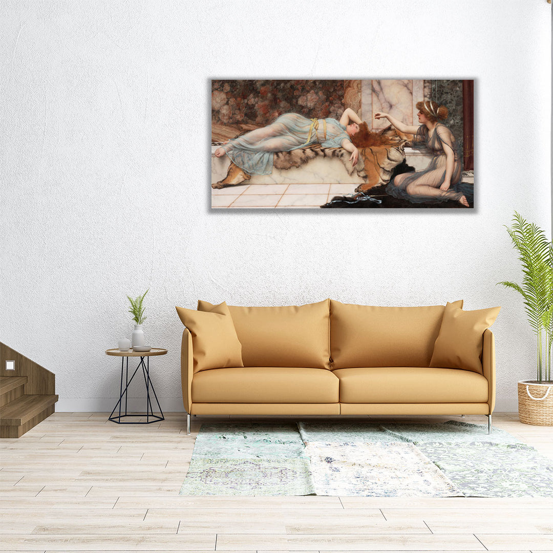 Mischief and Repose - Canvas Print Wall Art