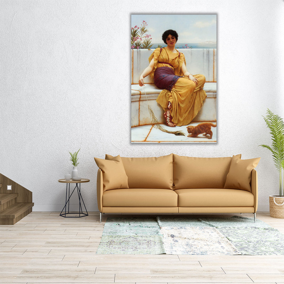 Idleness, 1900 - Canvas Print Wall Art
