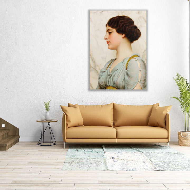 A Roman Beauty - Canvas Print Wall Art
