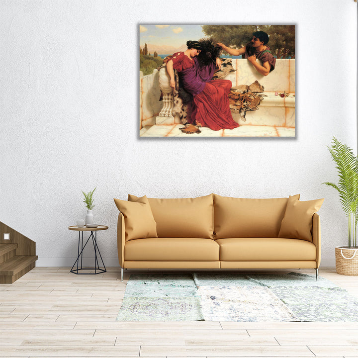 The Old, Old Story, 1903  - Canvas Print Wall Art