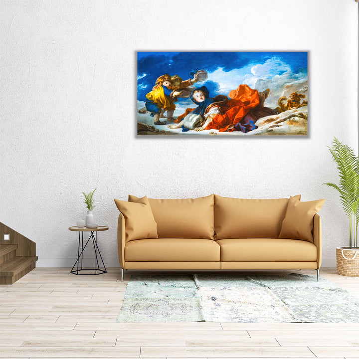 Winter, 1755 - Canvas Print Wall Art