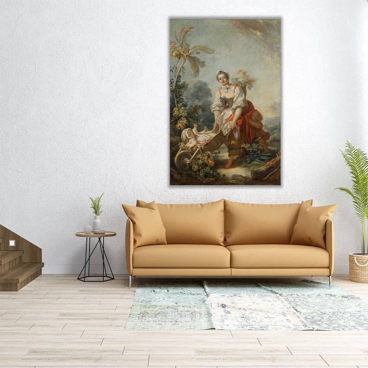 The Joys of Motherhood - Canvas Print Wall Art