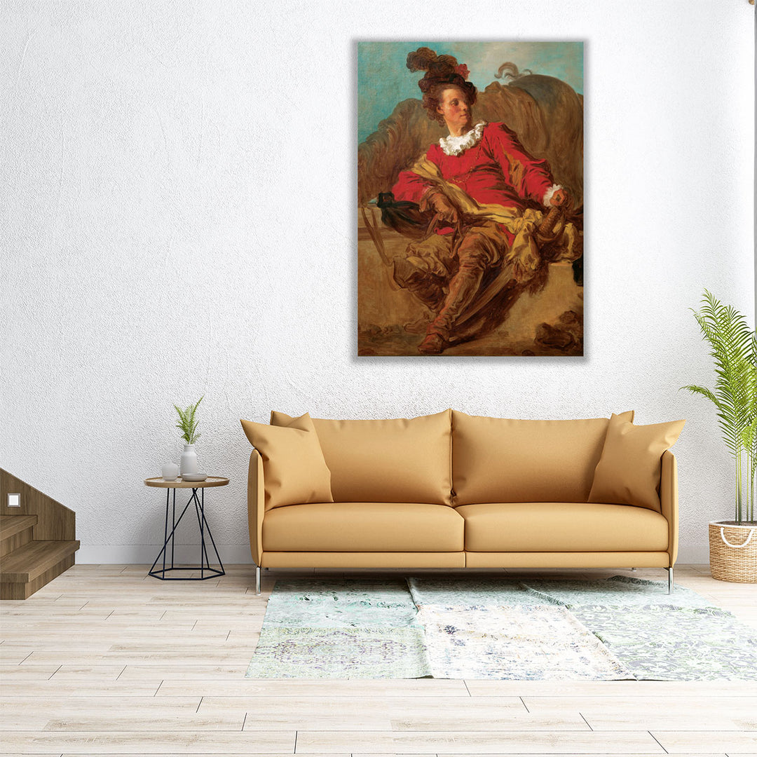 Abbot of Saint Non, Dressed à l'Espagnole - Canvas Print Wall Art