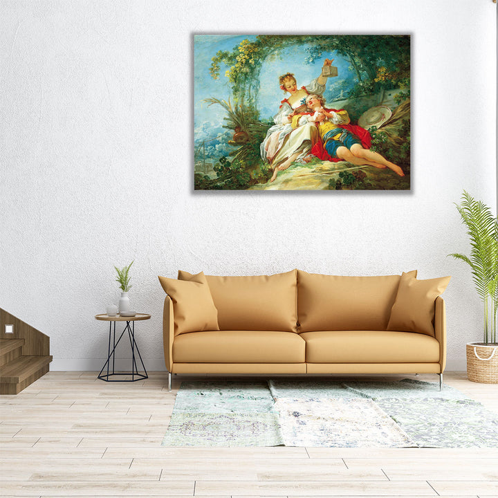 Happy Lovers - Canvas Print Wall Art
