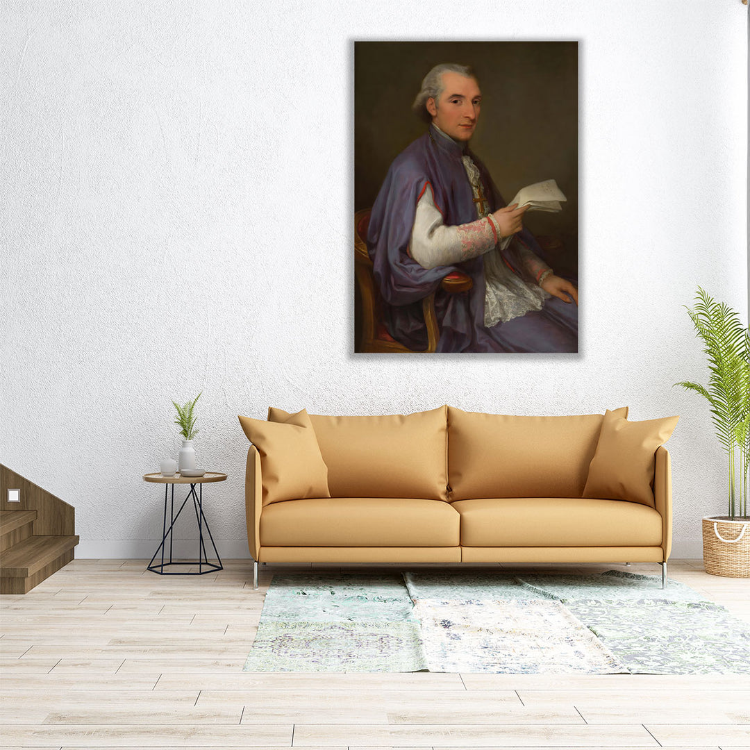 Monsignor Giuseppe Spina - Canvas Print Wall Art