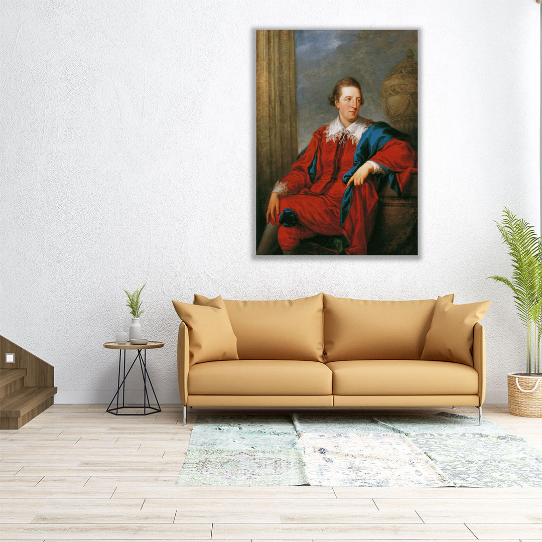 John Simpson, der Vater von Maria Susanna Lady Ravensworth - Canvas Print Wall Art