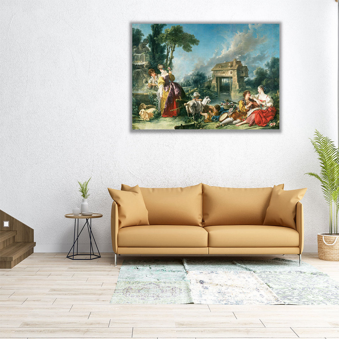 The Fountain of Love, 1748 - Canvas Print Wall Art