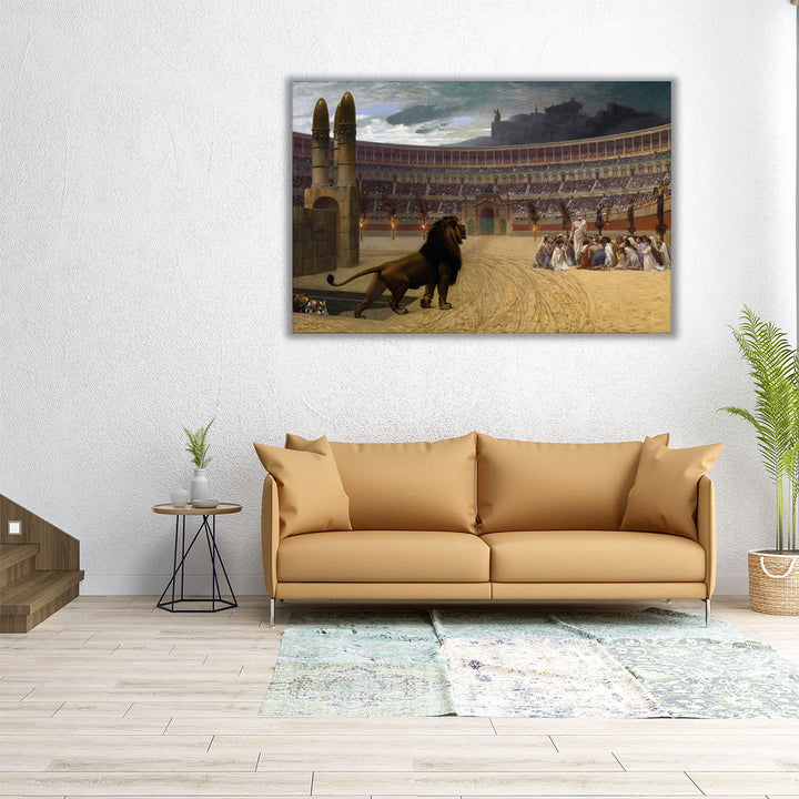 The Christian Martyrs Last Prayer - Canvas Print Wall Art
